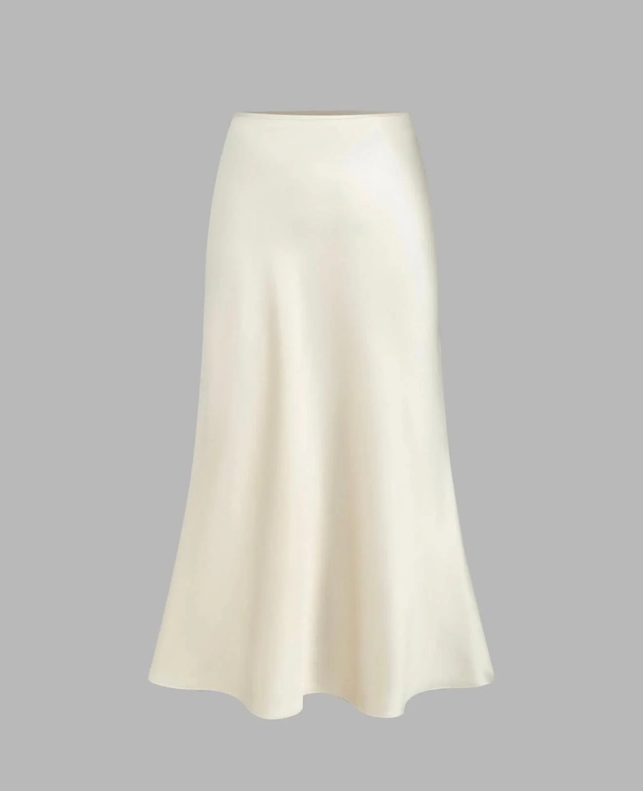 Satin Midi skirt — view 5