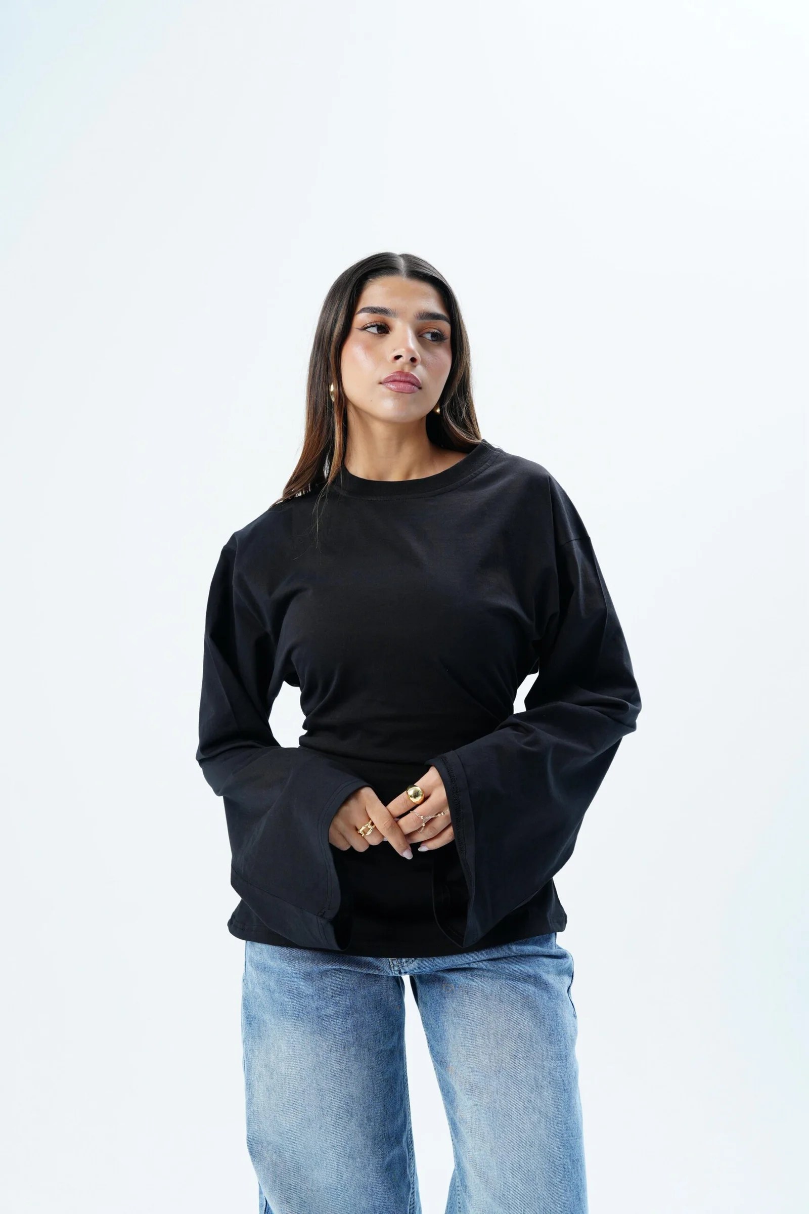 Corset Tshirt long sleeve — view 4